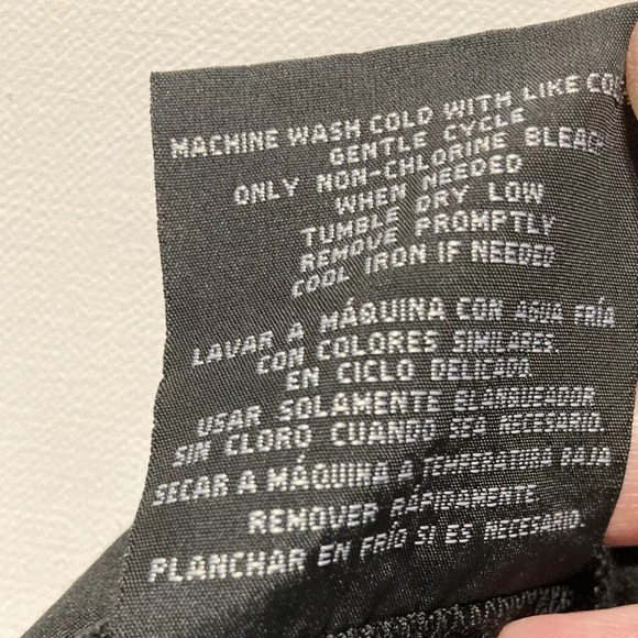 EUC 32 Degrees Plus Size 20 Bermuda Shorts Black Zipper Slash Pockets! 11028 - Picture 6 of 6